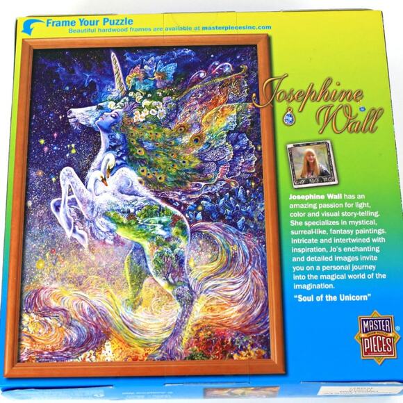 Josephine Wall Soul of the Unicorn 1000 pc Puzzle - Picture 10 of 10